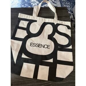6/$25 Essence Magazine Black and White Tote Bag